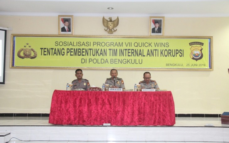 Irwasa Polda Bengkulu Kombespol Herukoco
