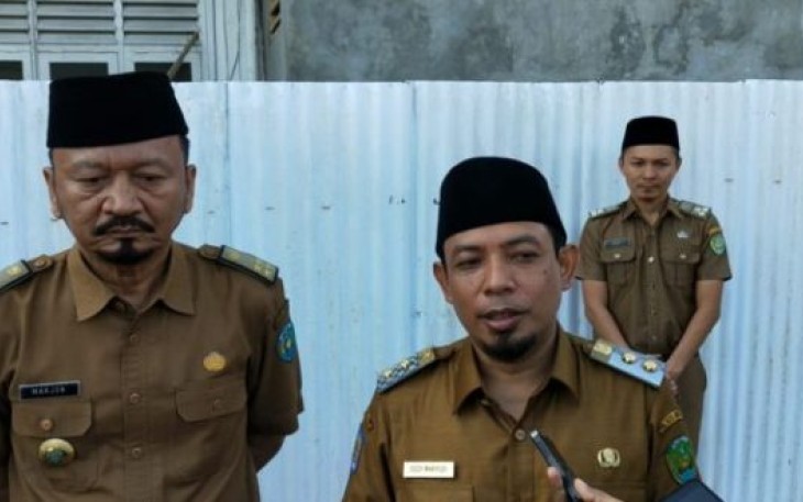 Wakil Wali Kota Bengkulu Dedy  Wahyudi Sidak OPD 