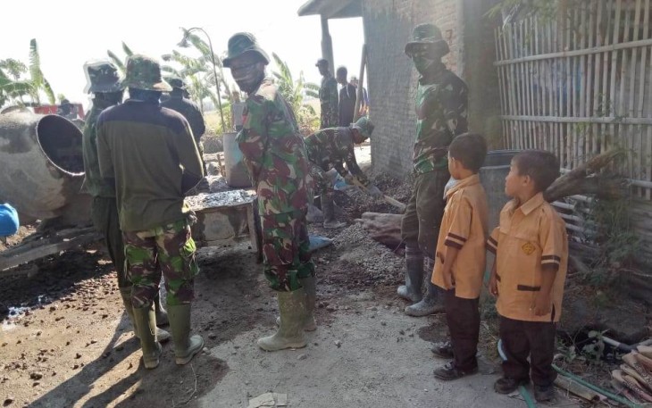 Anak-anak Yang Sudah Tidak Takut Lagi Dengan Tentara