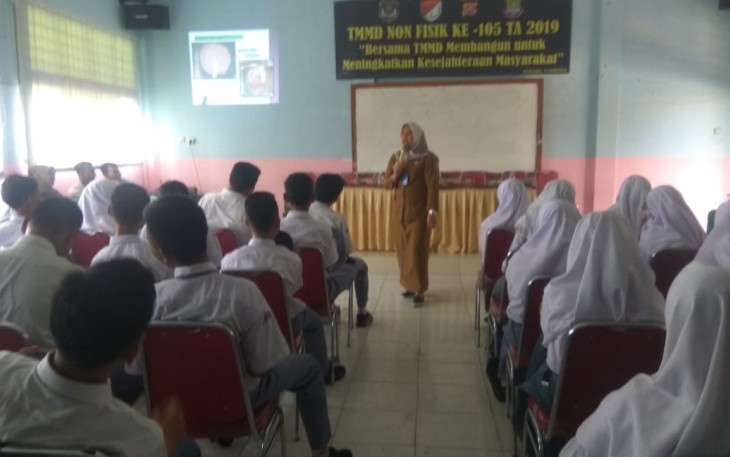 Pelajar Desa Blukbuk antunsias mengali ilmu