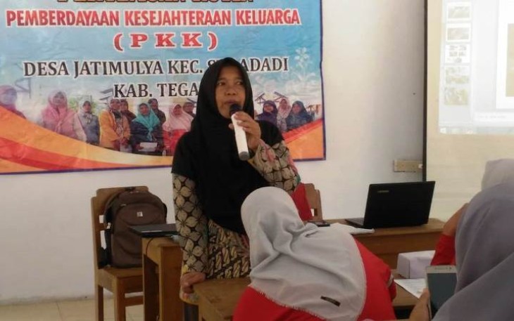 e-PPGBM Puskesmas Suradadi dalam giat non fisikTMMD  Tegal