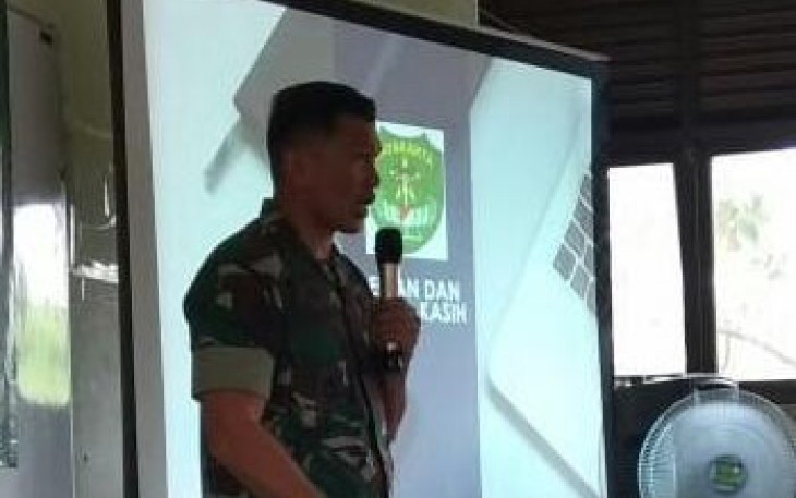Peran penting Kapendam semangati Satgas TMMD Kronjo
