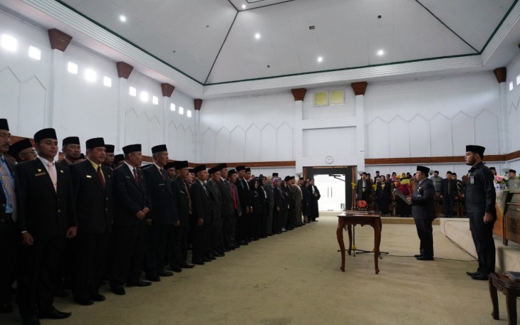 Pelantikan Pejabat Eselon III dan IV