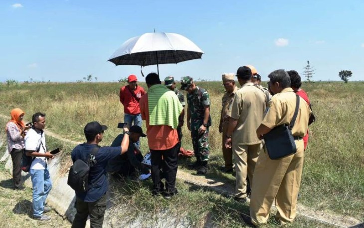 Tim Ahli Asal Semarang Cek Sumber Air di lokasi TMMD Tegal
