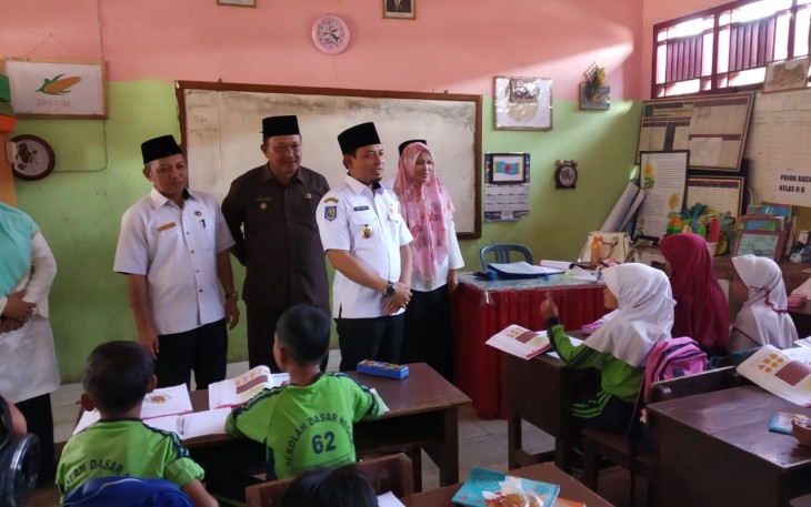 Wakil Wali Kota Bengkulu Dedy Wahyudi Kunjungi Siswa SDN 62 
