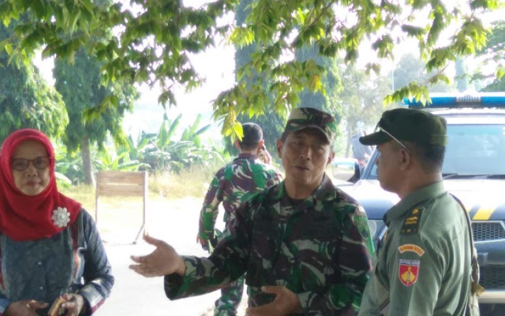 Danramil Selalu Koordinasi Dalam Pengerjaan TMMD Reg 105