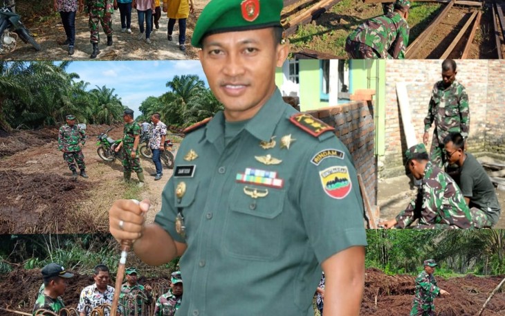 Dandim 0209/LB Letkol Inf Santoso