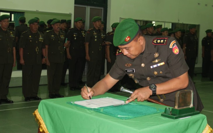 Letkol Minarso Komandan Kodim 0723 Klaten Yang Baru 