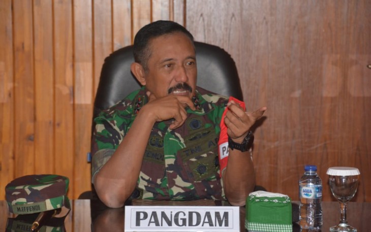 Pangdam IV Diponegoro saat Gladi Posko I Korem 071/ WijayaKusuma