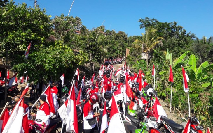 Semarak Merah Putih Warga Gunungwungkal 