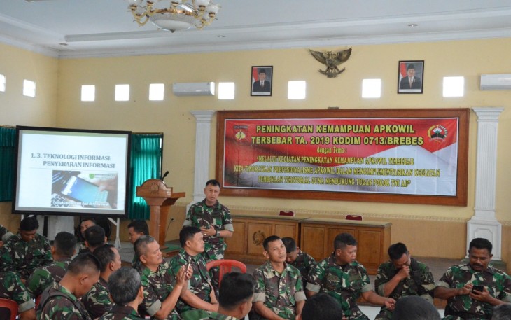 Pelaksanaan Giat Peningkatan Kemampuan Kodim 0713/Brebes