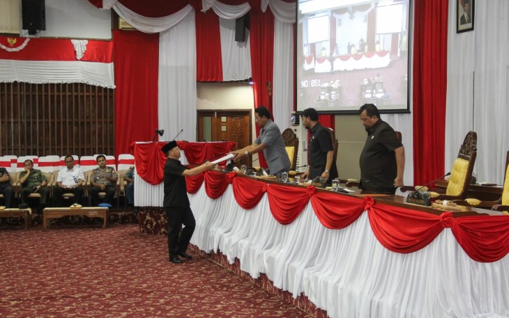 Paripurna DPRD Provinsi Bengkulu 