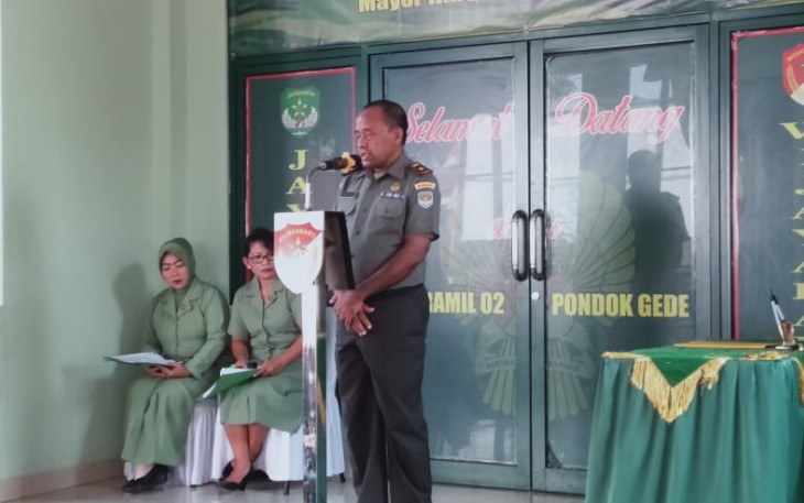 Lepas Sambut Danramil Pondok Gede