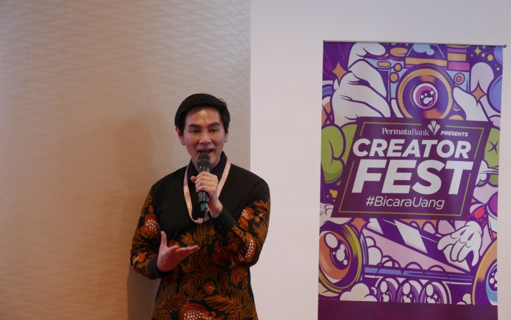 Opening Speech from Glenn Ranti selaku Head of Marketing Communications PermataBank