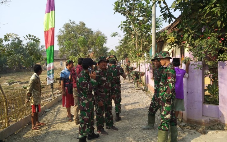 Dandim 0510 Tigaraksa Tinjau Lokasi TMMD