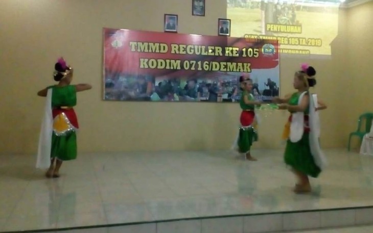 Upacara Penutupan TMMD Akan Dimeriahkan Tarian Anak-Anak
