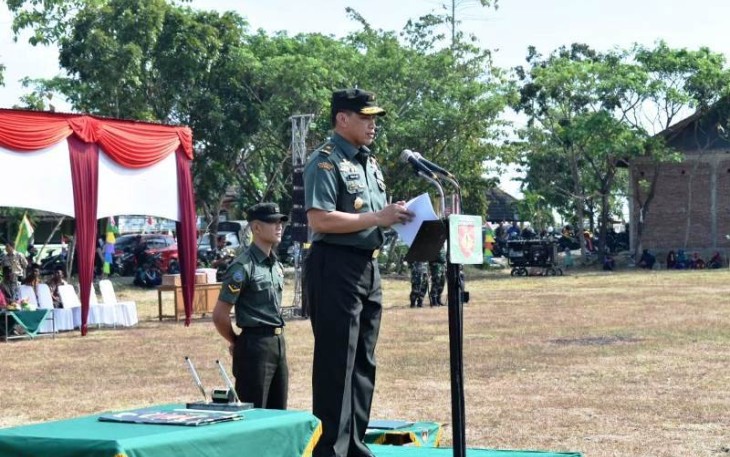 Pangdam IV Diponegoro  TMMD Berlandaskan Semangat Gotong royong