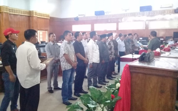 Gladiresik DPRD Kabupaten Kaur 