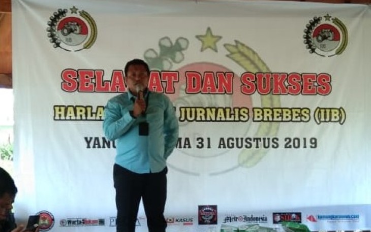 Sambutan Ketua PWI Kabupaten Brebes