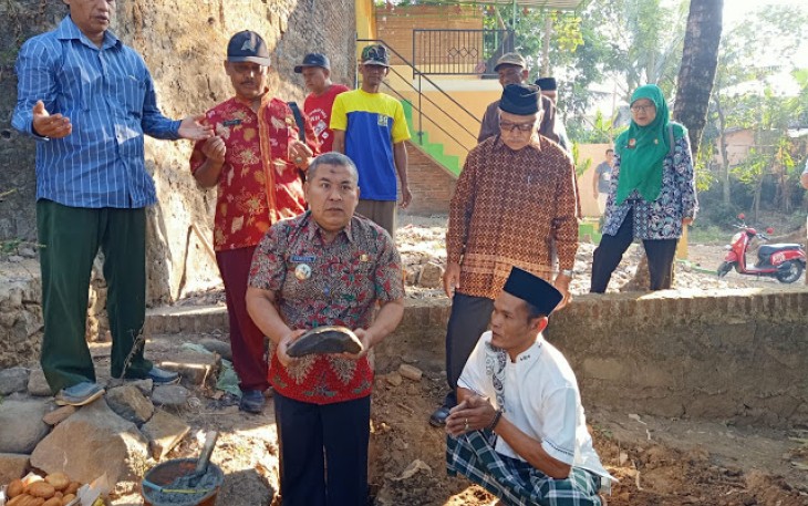 Babinsa Karanganom Hadiri Acara Peletakan Obyek Wisata Kusuma Jolo Tirto