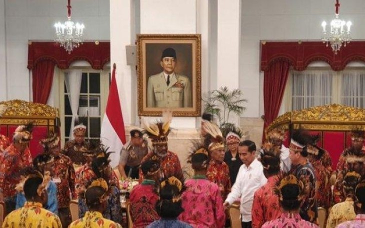 Pertemuan Tokoh Papua Dengan Presiden Jokowi