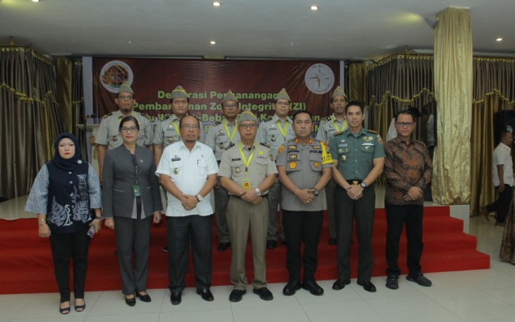Kantor Pertanahan Asahan Deklarasi Pencanagan ZI Dan WBBM