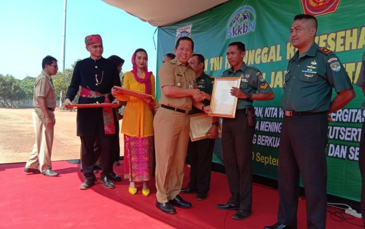 Wakil Wali Kota Jakarta Utara Resmi Tutup TNI Manunggal Kesehatan