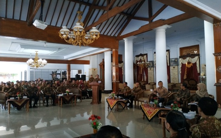 Tim Monev KPK kunjungi Pemkab Blitar
