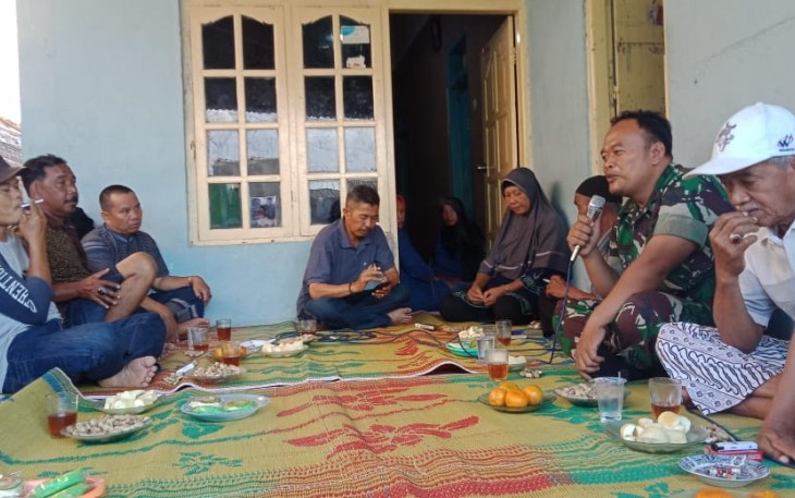 Kunjungan Koramil 16/Margasari. Jumat (13/09)