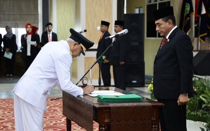 Surya Resmi Jadi Bupati Asahan Sisa Masa Jabatan 2016-2021