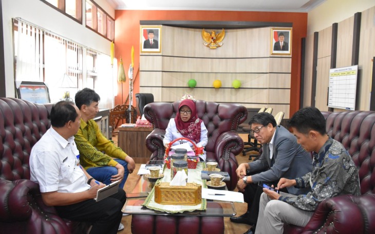 Pimpinan PT. Winners Temui Bupati Tegal Laporkan Perkembangan dan Kendala Pembangunan Pabrik