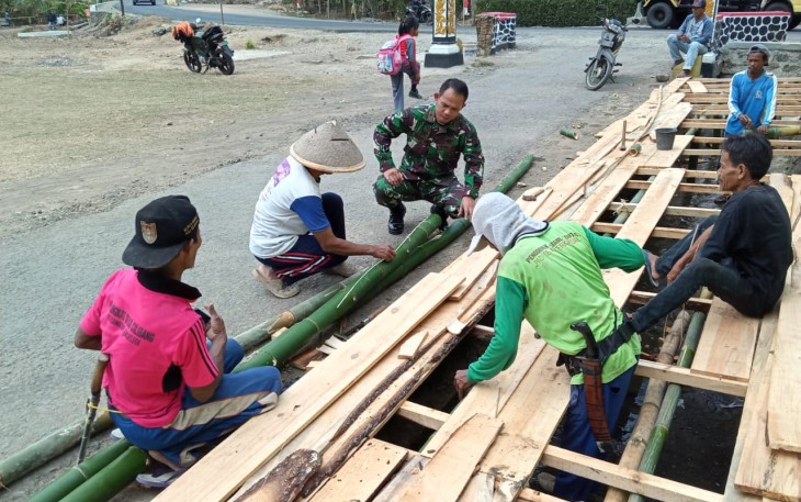 Kasdim Cilacap Cek Langsung  Kesiapan Pembukaan TMMD 106