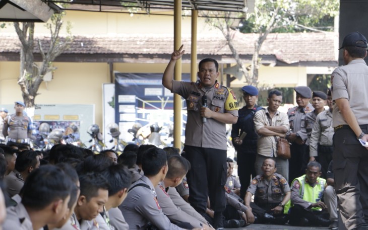 AKBP Edi S.Sinulingga Ingatkan Anggota Kedepankan Sikap Humanis