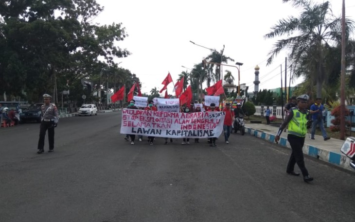 Aksi Damai GMNI 