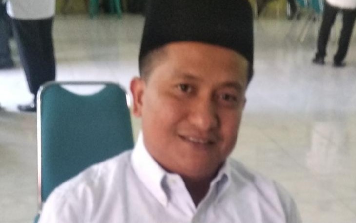Perwakilan Kemenag Aceh Haswin Dua Putra saat ditemui wartawan disela-sela kegiatan isbat nikah yang dilaksanakan di aula MPU Kabupaten Aceh Singkil.