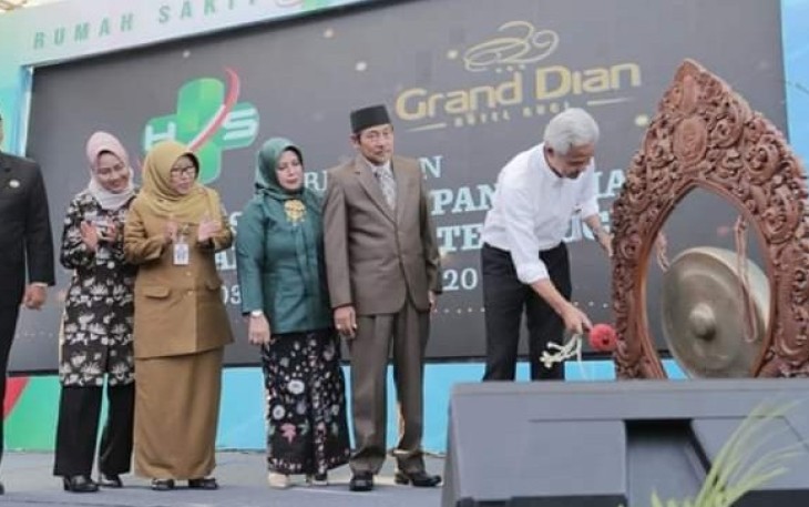 Gubernur Jawa Tengah Ganjar Pranowo Resmikan Empat Rumah Sakit Harapan Sehat Dan Hotel Grand Dian Guci 