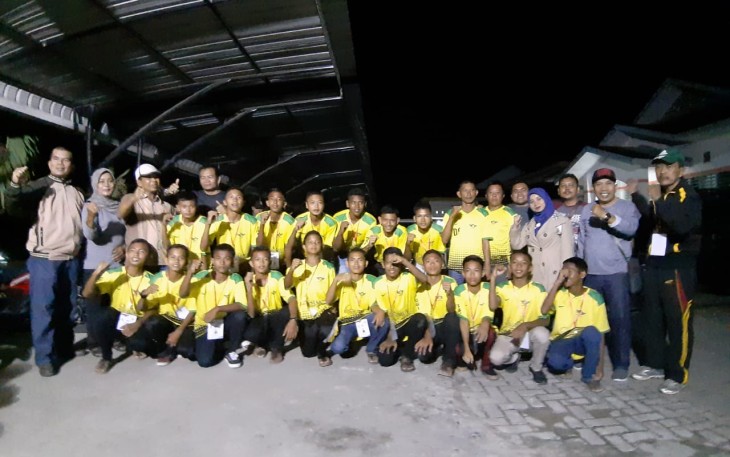 Foto Bersama Tim Gala Siswa Indonesia Labuhanbatu 
