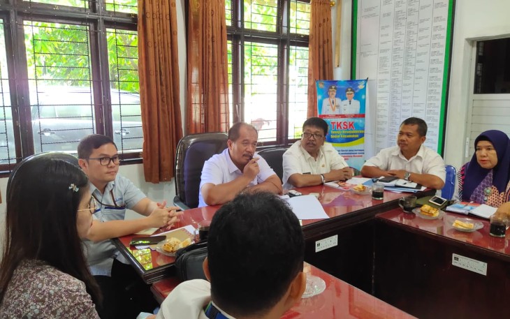 Dinas Sosial Kabupaten Asahan Gelar Rapat Koordinasi Bantuan Sosial