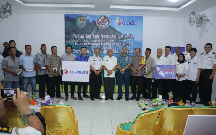 Desa Silo Baru Jadi Salah Satu 5 Desa Maritim Binaan Bakamla RI Dan Bentuk Poksimar