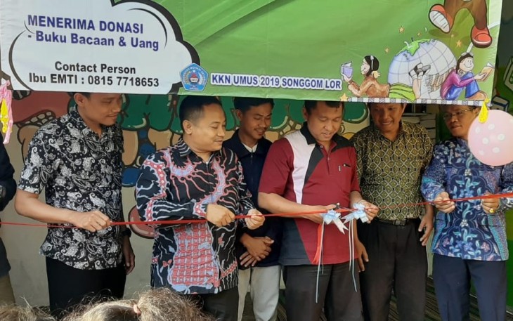 Launching Oemah Maos Taman Bacaan Masyarakat di Songgom Brebes