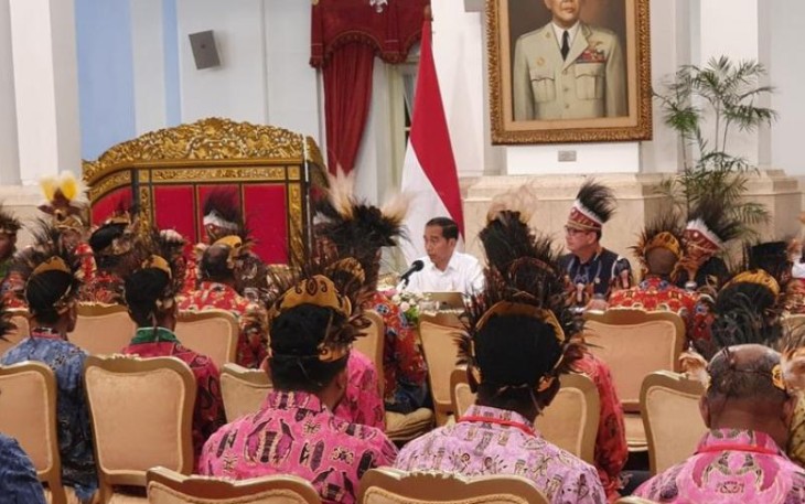 Pertemuan Tokoh Papua Dengan Presiden Jokowi