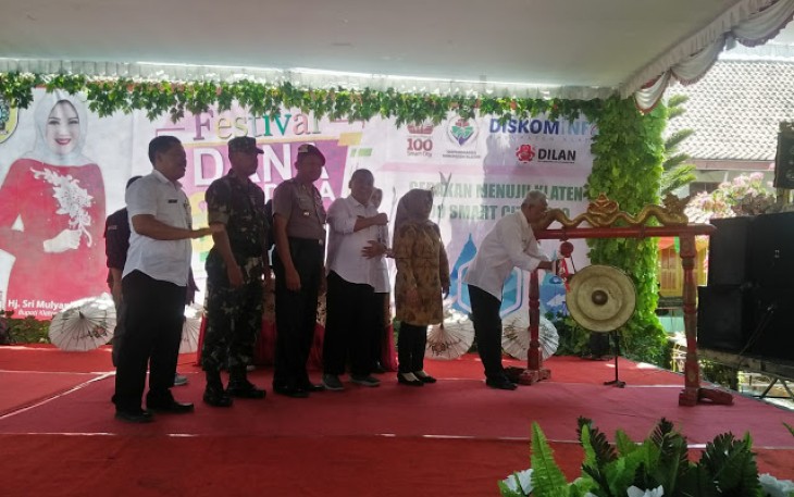 Koramil Karanganom Hadiri Festival Dana Desa Dan Launching Aplikasi Desa Digital