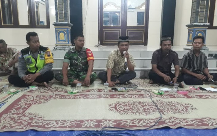 Babinsa Dan Bhabinkamtibmas Kompak Ikuti Kegiatan Warga Pedan