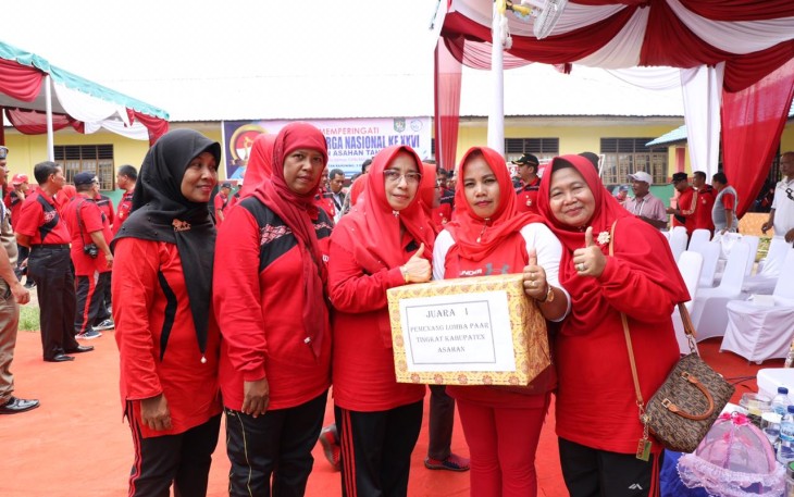 Ini Laporan Kadis P2KB P3A Asahan Pada Perayaan Harganas Ke XXVI