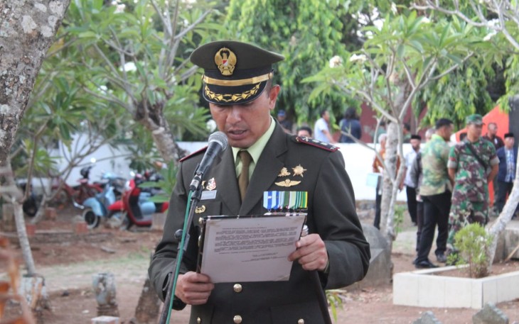 Komandan Kodim 0718/Pati Letkol Arm Arief Darmawan, S.Sos