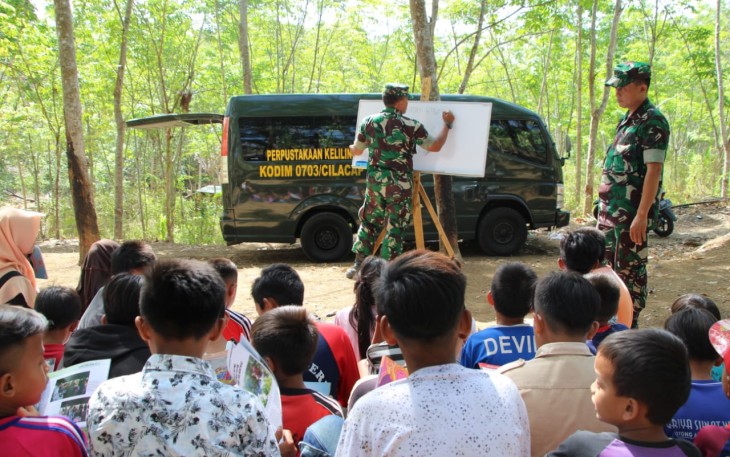 Serka Yatiman Berikan Suasana Baru dalam Pemberian Wasbang pada Anak