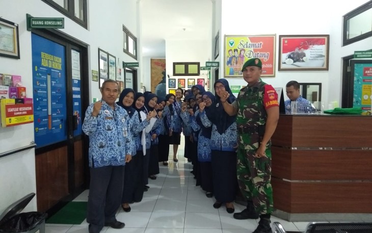 Serka Yudi Widiyanto Hadiri Penilaian Akriditasi UPT Puskesmas Kratonan
