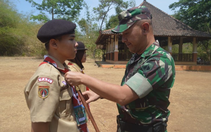 Dandim Pati buka persami Saka Wira Kartika