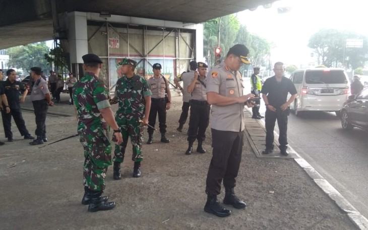 Dandim 0503/JB tinjau Kesiapan Pasukan BKO di Slipi