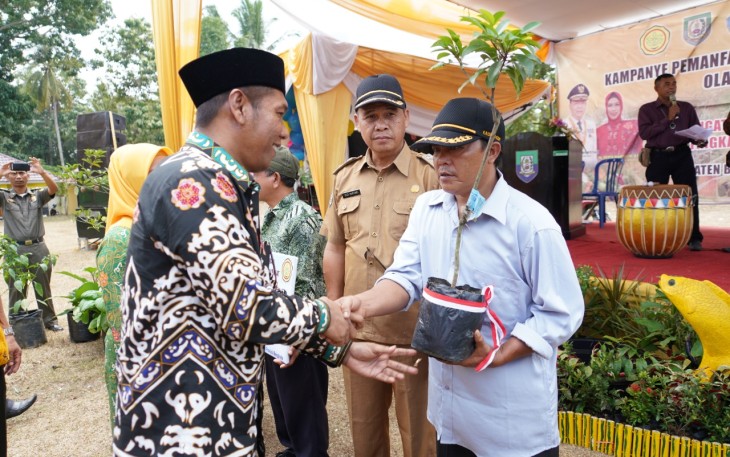 Wagub Canangkan Pemanfaatan Pekarangan dan Konsumsi Olahan Pangan Lokal
